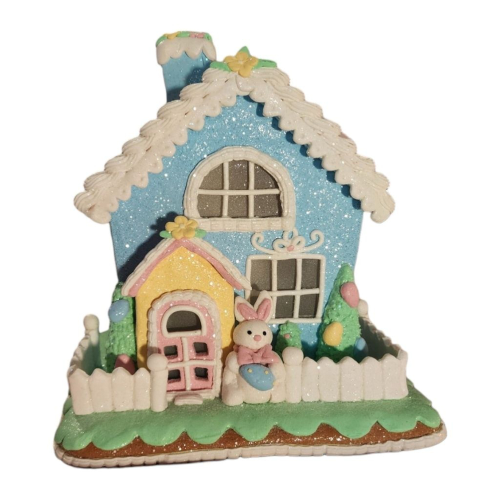 easter gingerbread house